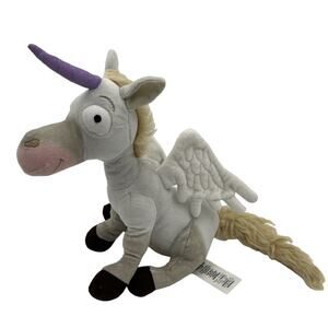 Disney Onward Unicorn Stuffed Plush Doll Grey Toy Pixar Film Character 9"